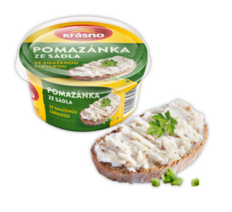 Pomazánka ze sádla se smaženou cibulkou 150g