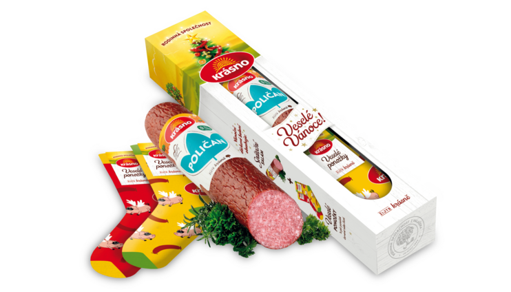 poličan veselé ponožky