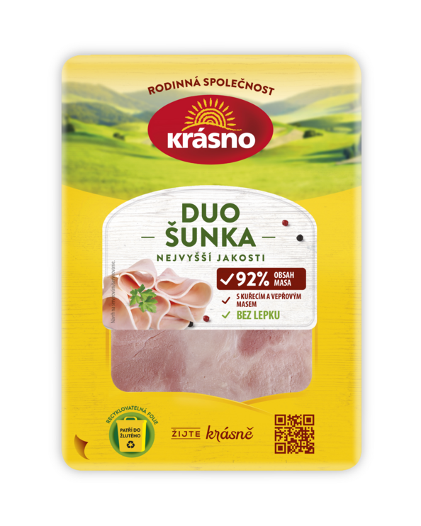 Duo šunka kráj. 100g