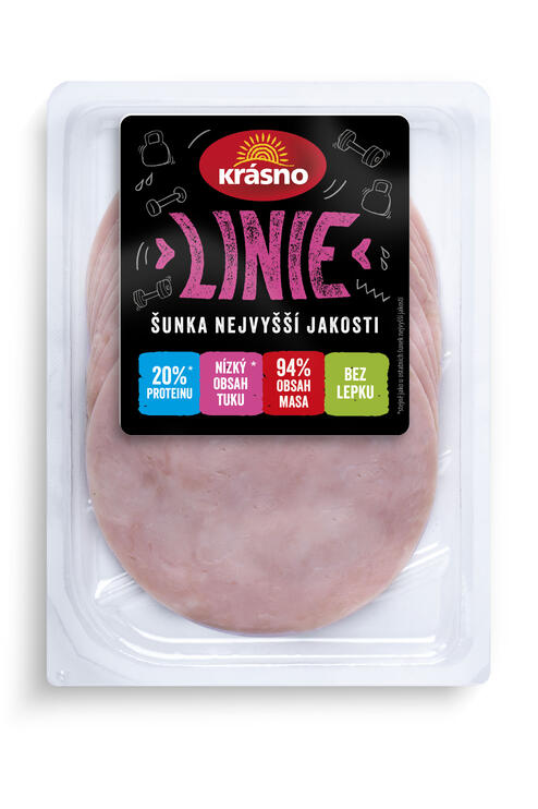 Linie šunka nej. jak. kráj. 100g