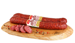 Slavnostní klobása prkýnko+logo kopie