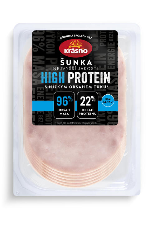 High protein šunka nej. jak. kráj. 100g