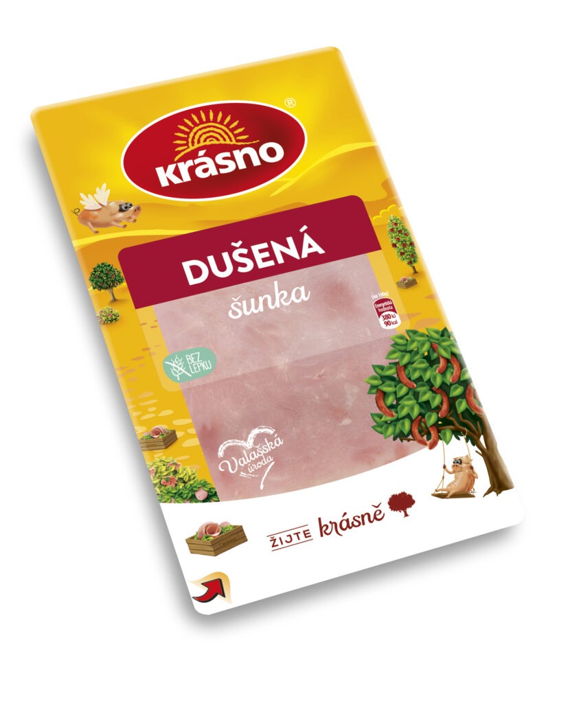 Dušená šunka kráj. 100g MP Krásno