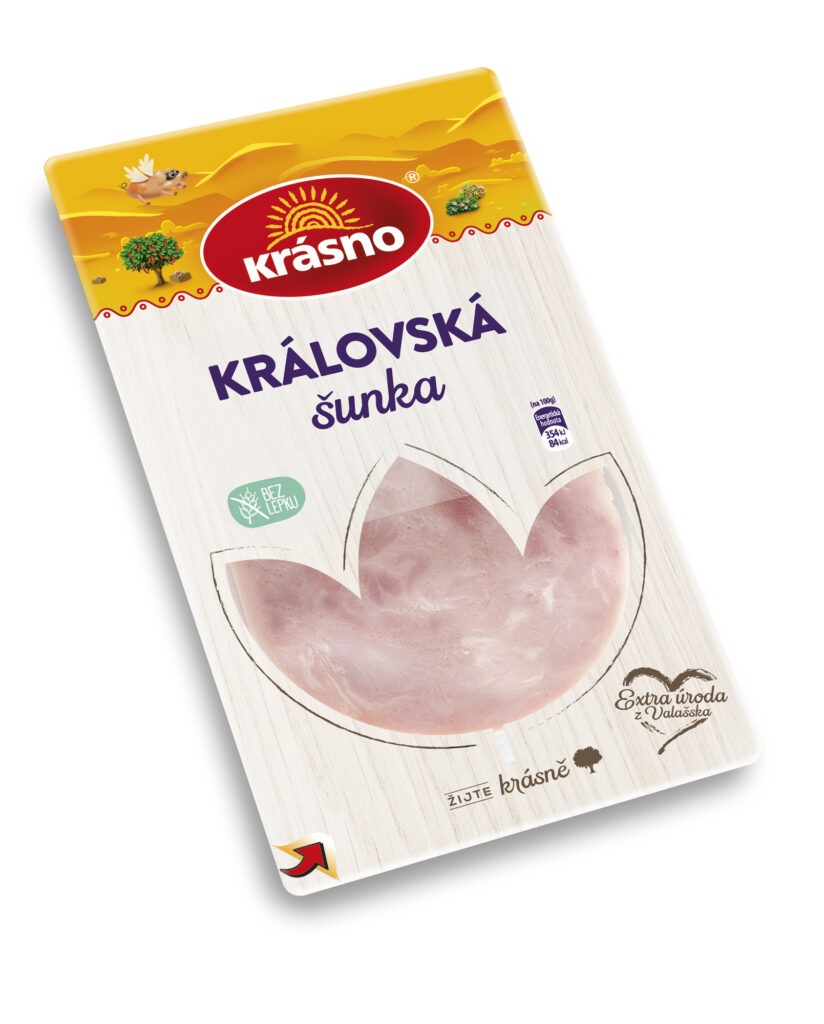 Královská šunka kráj. 100g MP Krásno