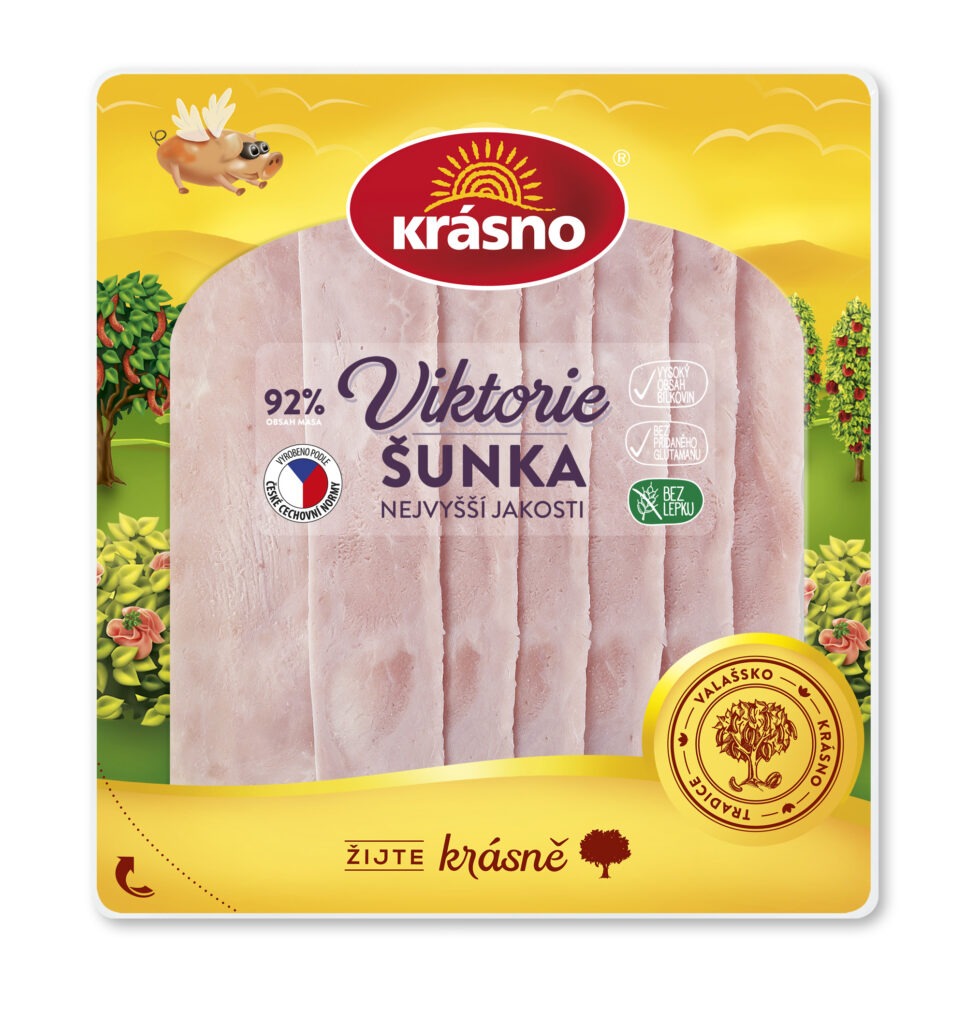 Viktorie šunka nej. jak. kráj. 100g MP Krásno