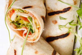 Kukuřičná tortilla s guacamole
