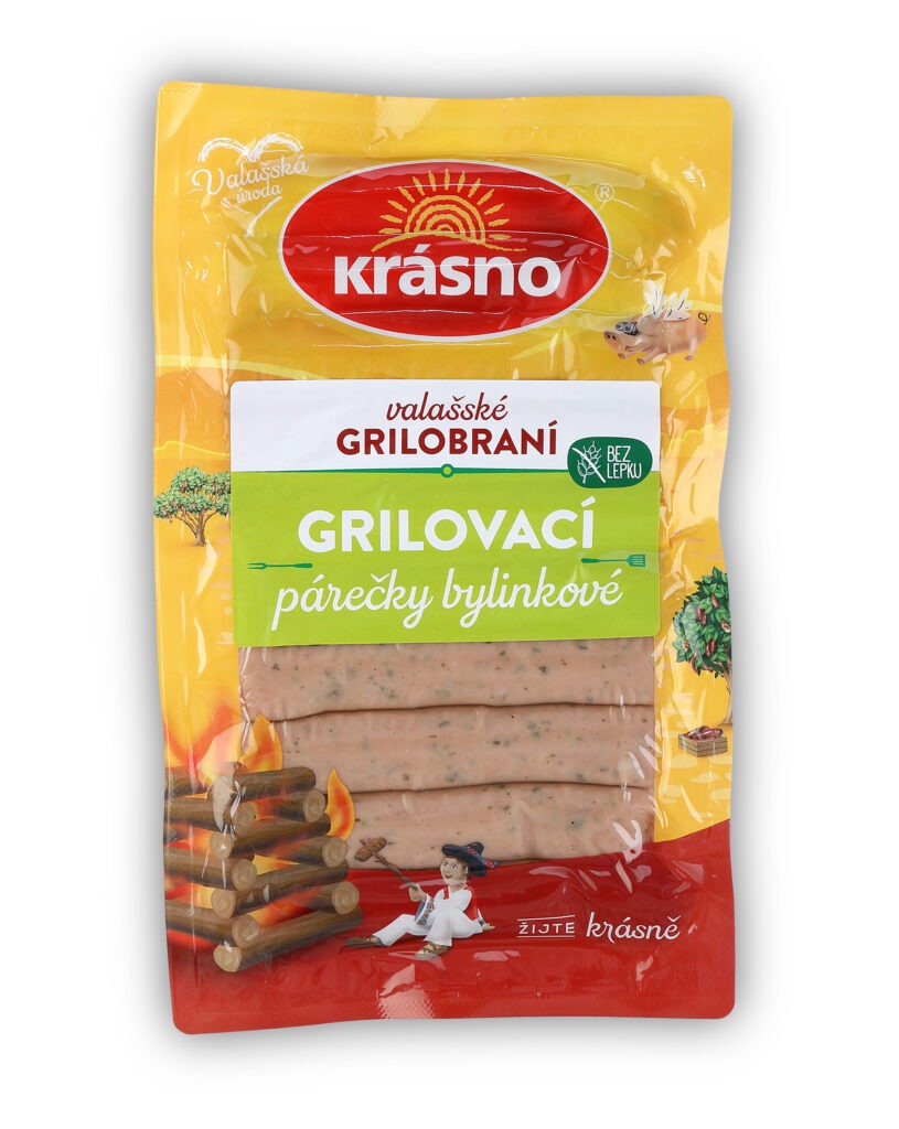 Grilovací párečky bylinkové 280g