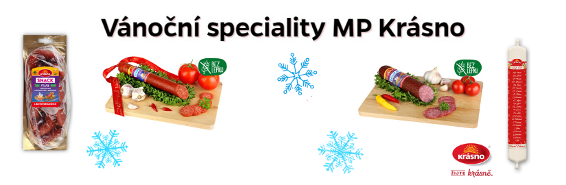 Vánoční nadílka plná chutí a vůní z MP Krásno