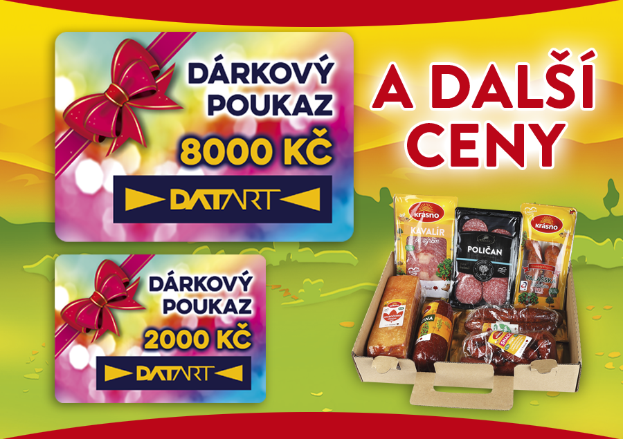 Poukazy a další ceny