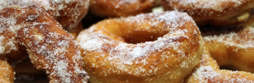 Donuty smažené na sádle