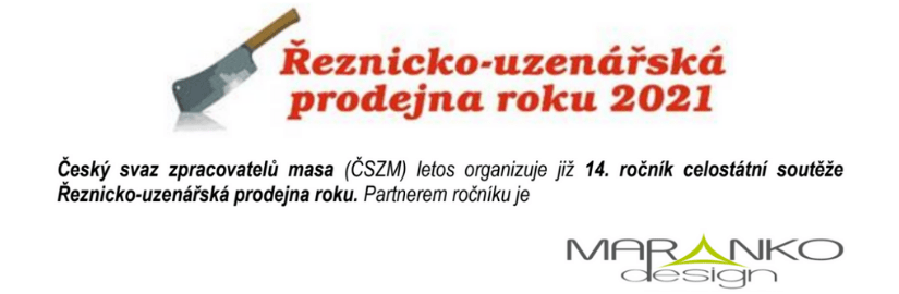 Řeznicko-uzenářská prodejna roku 2021